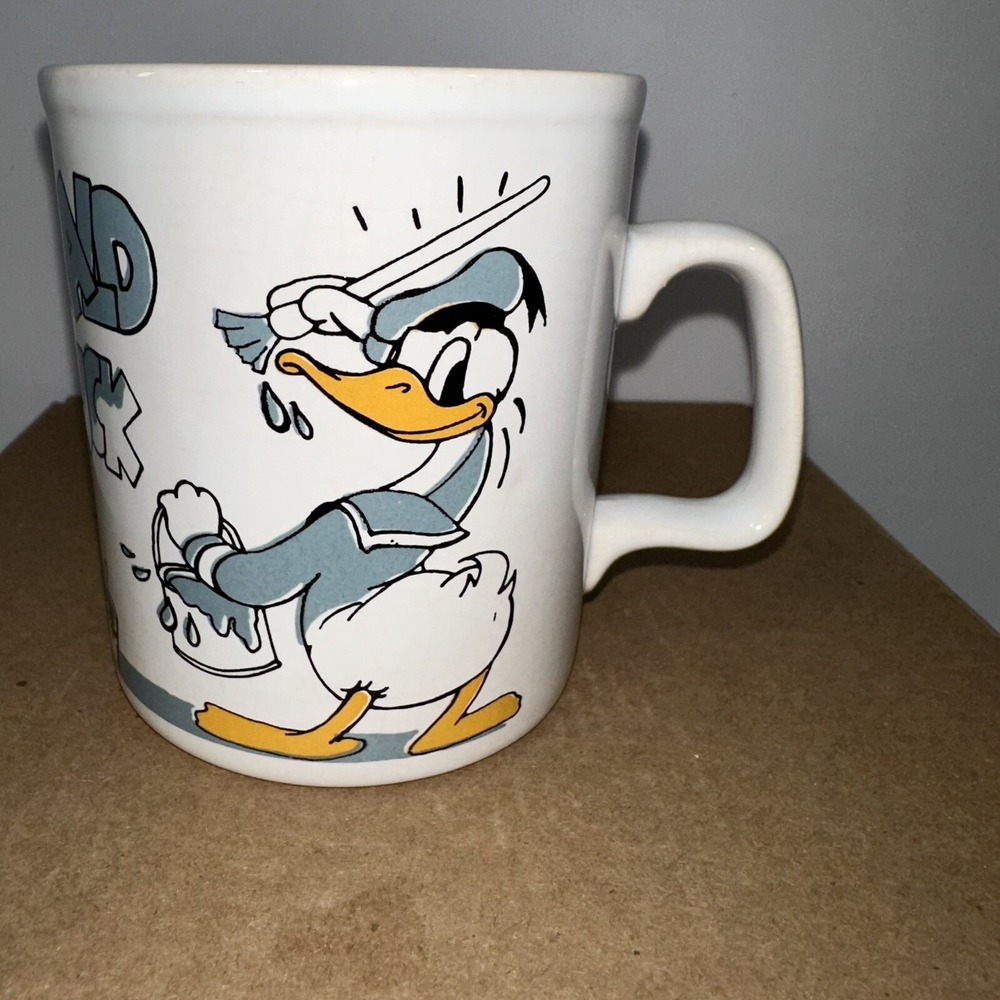 Kiln Craft Donald Duck, Minnie‎ Mouse Walt Disney Prod. Mug/Cup Made England 79